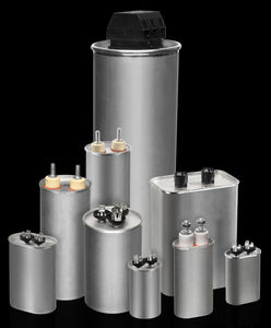 film capacitor / cylindrical / power / oil-filled
