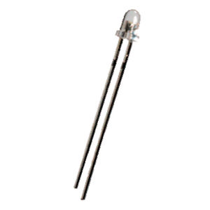 white LED / round / through-hole / high-flux