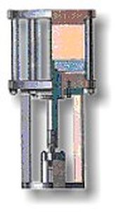 pneumatic valve actuator / linear / piston / double-acting