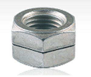hexagonal nut / self-locking / steel