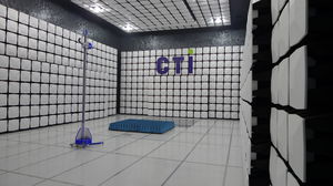 EMC test chamber / anechoic / modular / compact