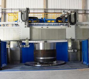 CNC turning center / vertical / 3-axis / double-column