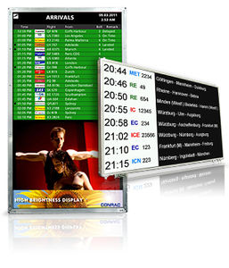 LED display / 1920 x 1080 / chassis-mounted