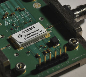 TIA photodetector / with transimpedance amplifier