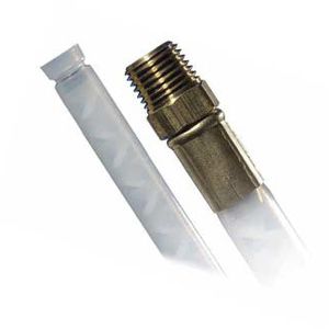 static mixer / in-line / adhesive / helical
