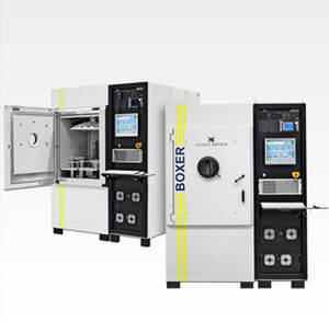 ion beam-assisted deposition machine / thin-film / vacuum / for ophthalmic lenses