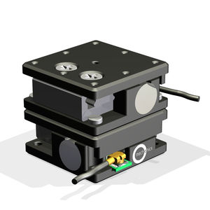 translation stage / XY / piezoelectric / 2-axis