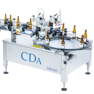 automatic labeler / for self-adhesive labels / top / side