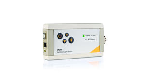 continuous wave laser source / solid-state / multiple-wavelength / stabilized