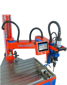 CNC drilling and tapping machine / swing-arm