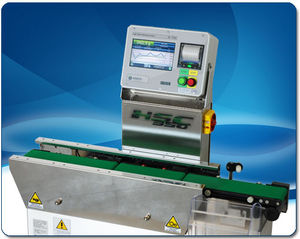 packaging checkweigher / for the pharmaceutical industry / compact