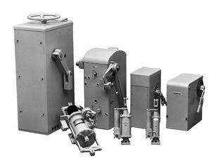 rotary valve positioner / pneumatic