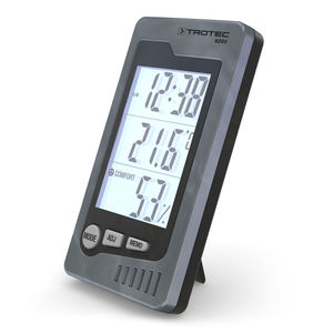 digital thermo-hygrometer / benchtop / relative humidity / temperature