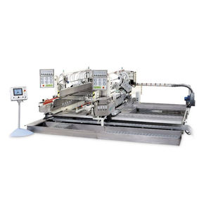 straight edges grinding machine / glass / automatic / double