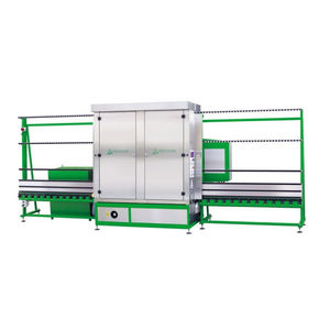 washing machine with dryer / water / for glass / stainless steel