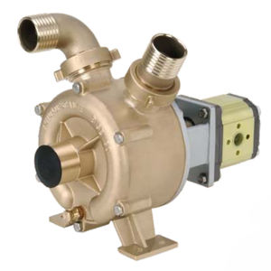 food product pump / hydraulic motor / liquid ring / for agricultural applications
