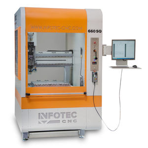 wood engraving machine / milling / CNC / three-axis