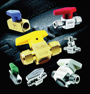 ball valve / lever / control