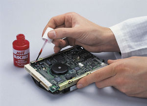 blocking varnish / liquid / acrylic / for printed circuit boards