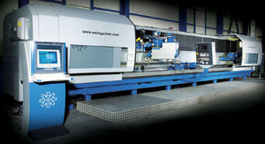 metal polishing machine / CNC / grinding