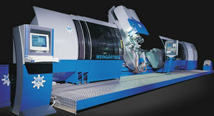 CNC boring mill / horizontal / multi-axis