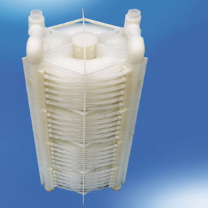 liquid/liquid heat exchanger / plastic / compact / high-performance