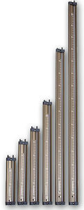 analog pressure gauge / liquid column / for air / for HVAC
