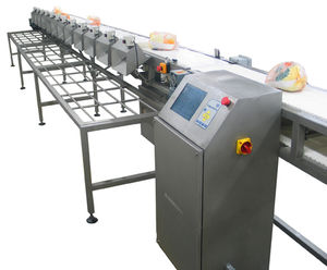 packaging checkweigher / for in-line monitoring / compact