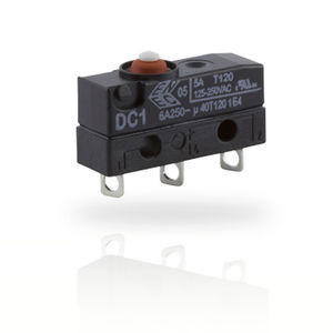 touch micro-switch / single-pole / momentary / subminiature