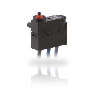 single-pole micro-switch / snap-action / subminiature / electromechanical