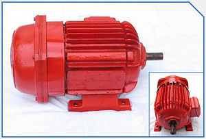 AC electric brake motor / asynchronous / 400V / squirrel cage