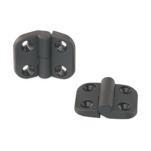 polyamide hinge / corner / screw-in / 220°