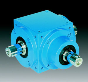 bevel gear reducer / orthogonal / maintenance-free / for robotics