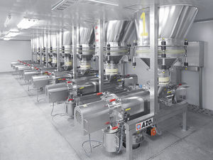 screw screener / for bulk materials / for the food industry