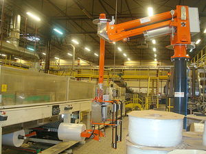 pneumatic manipulator / with gripping tool / coil