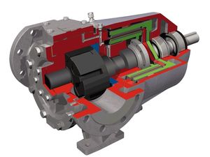 chemical pump / magnetic-drive / internal-gear / for the chemical industry