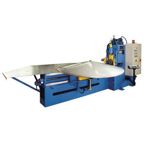 flanging machine shear / hydraulic / for metal sheets / circular