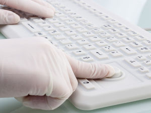 desktop keyboard / with mechanical keys / with other pointing device / silicone