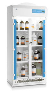 electric cabinet / free-standing / with compartments / metal