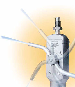 cleaning nozzle / for water / for tanks / compact