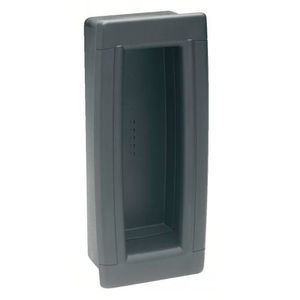 recessed handle / transport / plastic / technopolymer