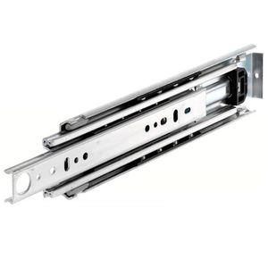full-extension slides / telescopic / caged ball / heavy-duty