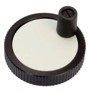 operating handwheel / solid / aluminum / technopolymer