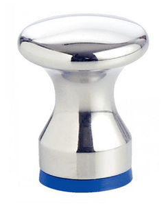 mushroom knob / threaded / stainless steel / hygienic