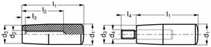 revolving handle / plastic / fixed