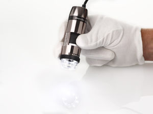 opto-digital microscope / educational / polarization / computerized