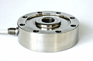tension/compression load cell / button type / IP67 / stainless steel