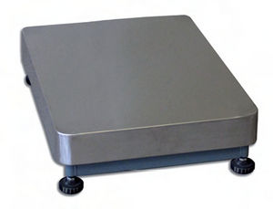 platform scale / with separate indicator / stainless steel pan