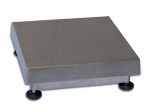 platform scale / with separate indicator / IP68 / stainless steel