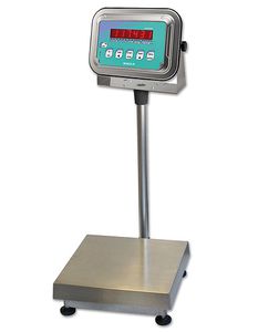 platform scale / with separate indicator / IP65 / stainless steel